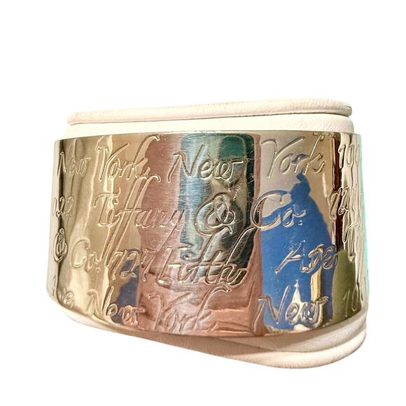 Tiffany & Co. | Jewelry | Vintage Tiffany Co Sterling Silver Notes Wide ...